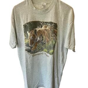 Vintage 90s Bengal Tiger Shirt Adult XL